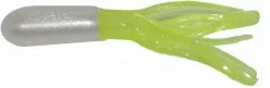 Big Bite Baits 1 1/2 Inch Crappie Tube -Unique Fishing Store 15CRTU 08 Pearl Chartreuse