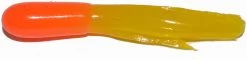 Big Bite Baits 1 1/2 Inch Crappie Tube -Unique Fishing Store 15CRTU 29 Orange Yellow