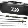 Daiwa Carbon Case Freshwater Travel Combo -Unique Fishing Store 32115527516249