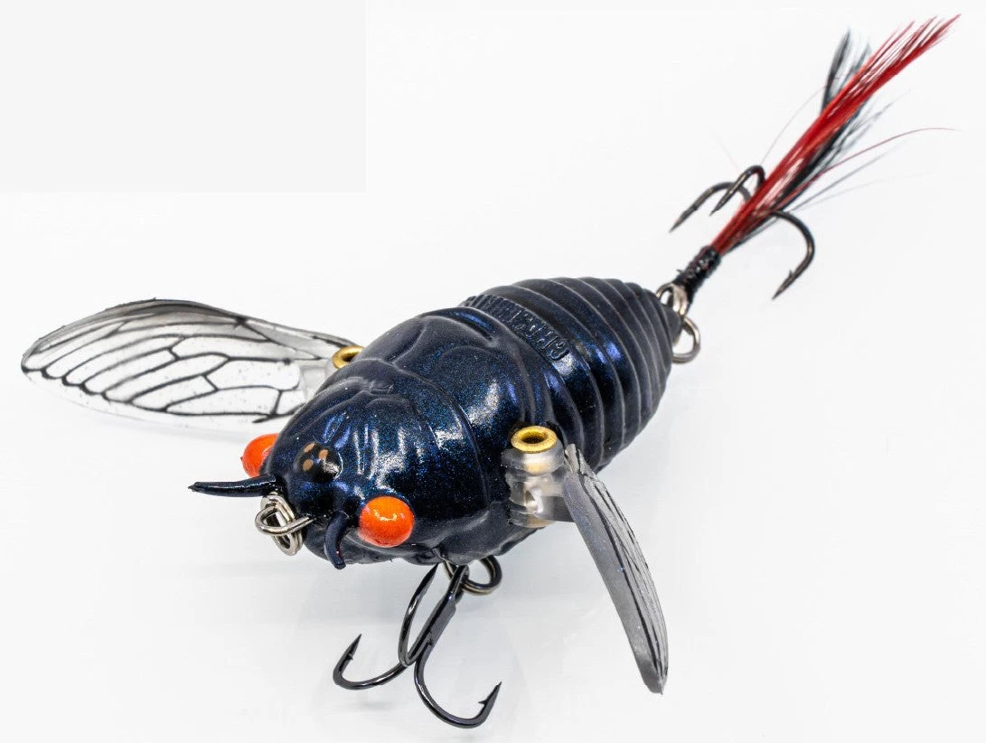 Chasebaits Ripple Cicada 1 3/4 Inch Wakebait Crawler 9 Chasebaits Ripple Cicada 1 3/4 Inch Wakebait Crawler - Image 7