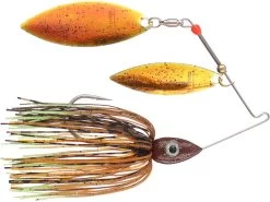 Nichols Pulsator Metal Flake Double Willow Spinnerbait -Unique Fishing Store 39275832803417