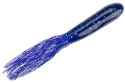 Strike King Denny Brauer Flip-N-Tube 4 1/2 Inch Soft Plastic Tube 8 Pack -Unique Fishing Store 39304528756825