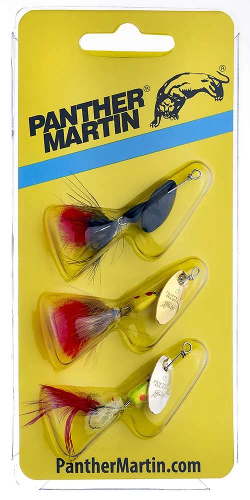 Panther Martin MiniFly 3-Pack Spinner Kit 3 Panther Martin MiniFly 3-Pack Spinner Kit