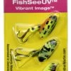 Panther Martin FishSeeUV Vibrant Image 3 Pack Spinner Kit -Unique Fishing Store 39544984043609