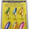 Panther Martin Holographic Deluxe 6 Pack Spinner Kit -Unique Fishing Store 39551995641945