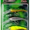 Cotton Cordell Wally Diver Triple Threat Pack -Unique Fishing Store 40303948300377