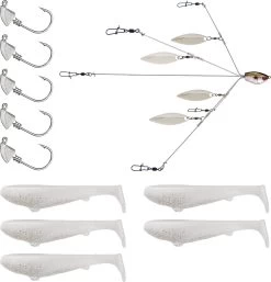 YUM Scottsboro Kit YUMbrella Flash Mob Jr. 3 Inch Swimbait Kit -Unique Fishing Store 40397897269337
