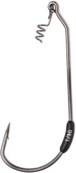 VMC Drop Dead Black Nickel Weighted Hook 4 Pack -Unique Fishing Store 8239689465911