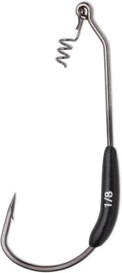 VMC Drop Dead Black Nickel Weighted Hook 4 Pack -Unique Fishing Store 8239689596983