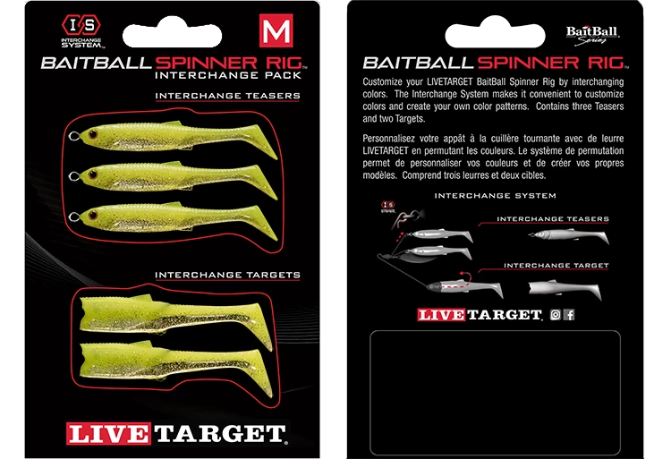 LIVETARGET BaitBall SR Interchange Pack Umbrella Rig Parts 8 LIVETARGET BaitBall SR Interchange Pack Umbrella Rig Parts - Image 6