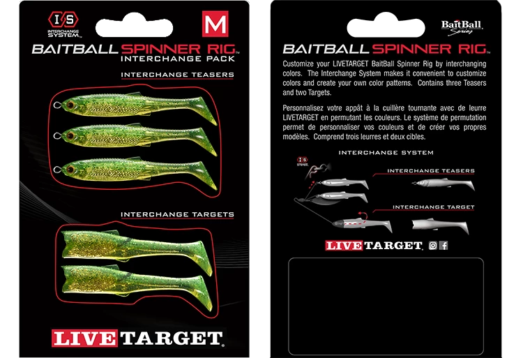 LIVETARGET BaitBall SR Interchange Pack Umbrella Rig Parts 16 LIVETARGET BaitBall SR Interchange Pack Umbrella Rig Parts - Image 14