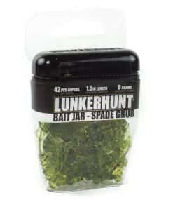 Lunkerhunt Spade Grub Bait Jar 1/3 Oz.