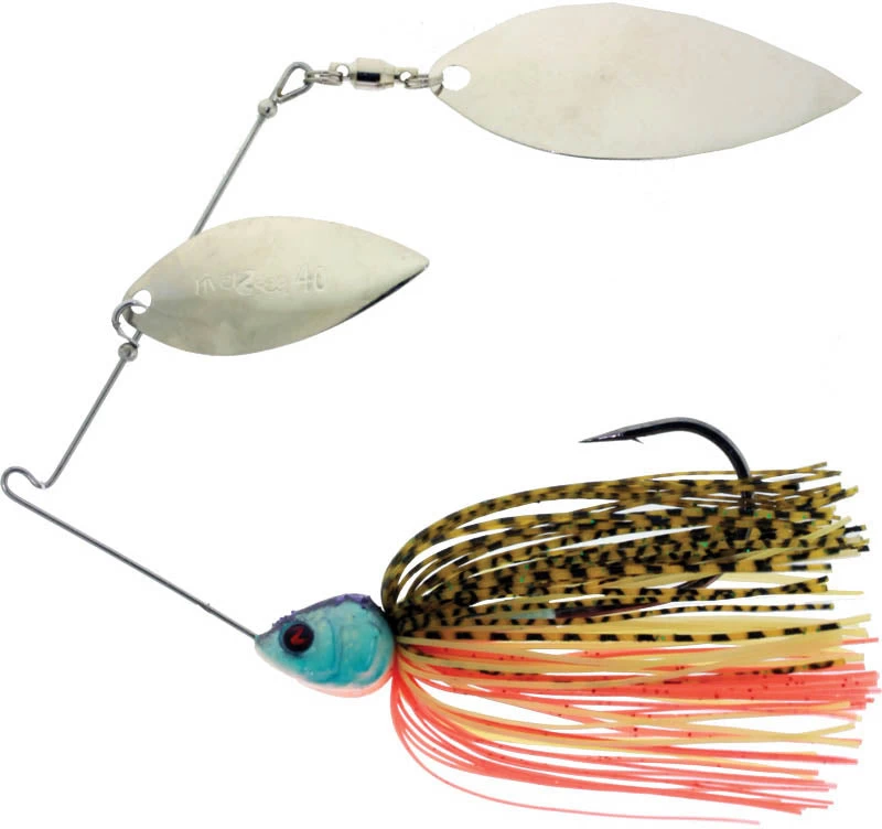 River2Sea Ish Monroe Bling Double Willow Spinnerbait 3/8 Oz. 4 River2Sea Ish Monroe Bling Double Willow Spinnerbait 3/8 Oz. - Image 2