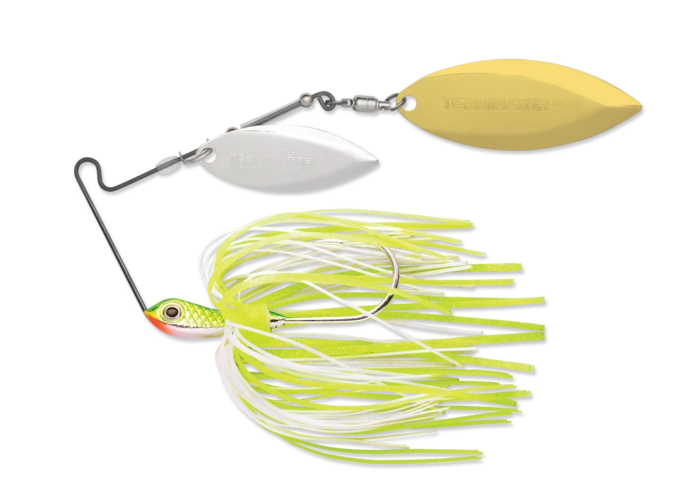 Terminator Super Stainless Spinnerbait Double Willow 1/2 Oz. 6 Terminator Super Stainless Spinnerbait Double Willow 1/2 Oz. - Image 4