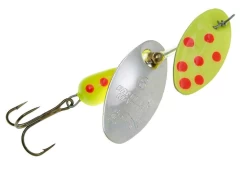 Panther Martin DualFlash Twin Blade Inline Spinner 17 Panther Martin DualFlash Twin Blade Inline Spinner -Unique Fishing Store Duel Flash Chartreuse Silver
