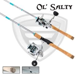 Favorite Fishing Ol' Salty Spinning Combo -Unique Fishing Store OlSaltySpinningCombo