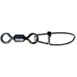 P-Line Single Rolling Barrel Swivel W/ Cross Lock Snap