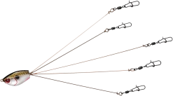 YUM YUMbrella 5-Wire Umbrella Rig -Unique Fishing Store YUMB5TS