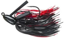 Booyah Boo Jig W/ Rattles -Unique Fishing Store black red boo jig