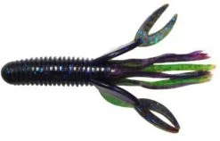 Big Bite Baits Craw Tube 4 Inch Soft Plastic 8 Pack -Unique Fishing Store ct 2008