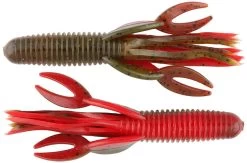 Big Bite Baits Craw Tube 4 Inch Soft Plastic 8 Pack -Unique Fishing Store ct 2011