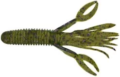 Big Bite Baits Craw Tube 4 Inch Soft Plastic 8 Pack -Unique Fishing Store ct 2017