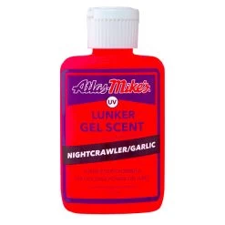 Atlas-Mike's UV Gel Scent 2 Oz. -Unique Fishing Store garlic nightcrawler