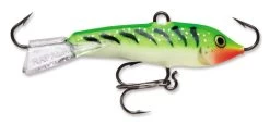 Rapala Jigging Rap 1 1/2 Inch W3 Ice Jigs -Unique Fishing Store glow 2Bgreen 2Btiger