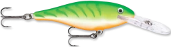 Rapala Shad Rap 2 3/4 Inch Medium Diving Crankbait SR07 -Unique Fishing Store green 2Btiger 2Buv