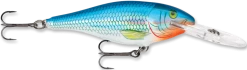 Rapala Shad Rap 2 3/4 Inch Medium Diving Crankbait SR07 -Unique Fishing Store holographic 2Bblue 2Bshiner