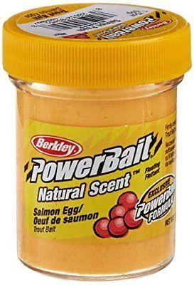 Berkley PowerBait Natural Scent Trout Bait 1.75 Oz. Jar 3 Berkley PowerBait Natural Scent Trout Bait 1.75 Oz. Jar