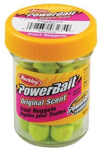 Berkley PowerBait Biodegradable Trout Nuggets 3 Berkley PowerBait Biodegradable Trout Nuggets