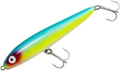 Rebel Jumpin' Minnow Topwater Bait 4 1/2 Inch Topwater Walker -Unique Fishing Store t20shb