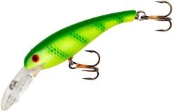 Cotton Cordell Wally Diver Triple Threat Pack -Unique Fishing Store wally diver chartreuse perch